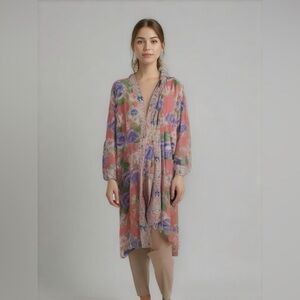 Women's Victoria's Secret Pink Floral Robe OS